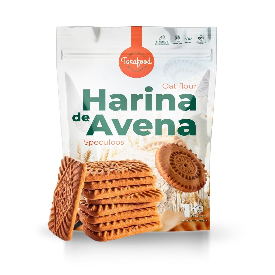 Harina de Avena Sabor Speculoos 1KG