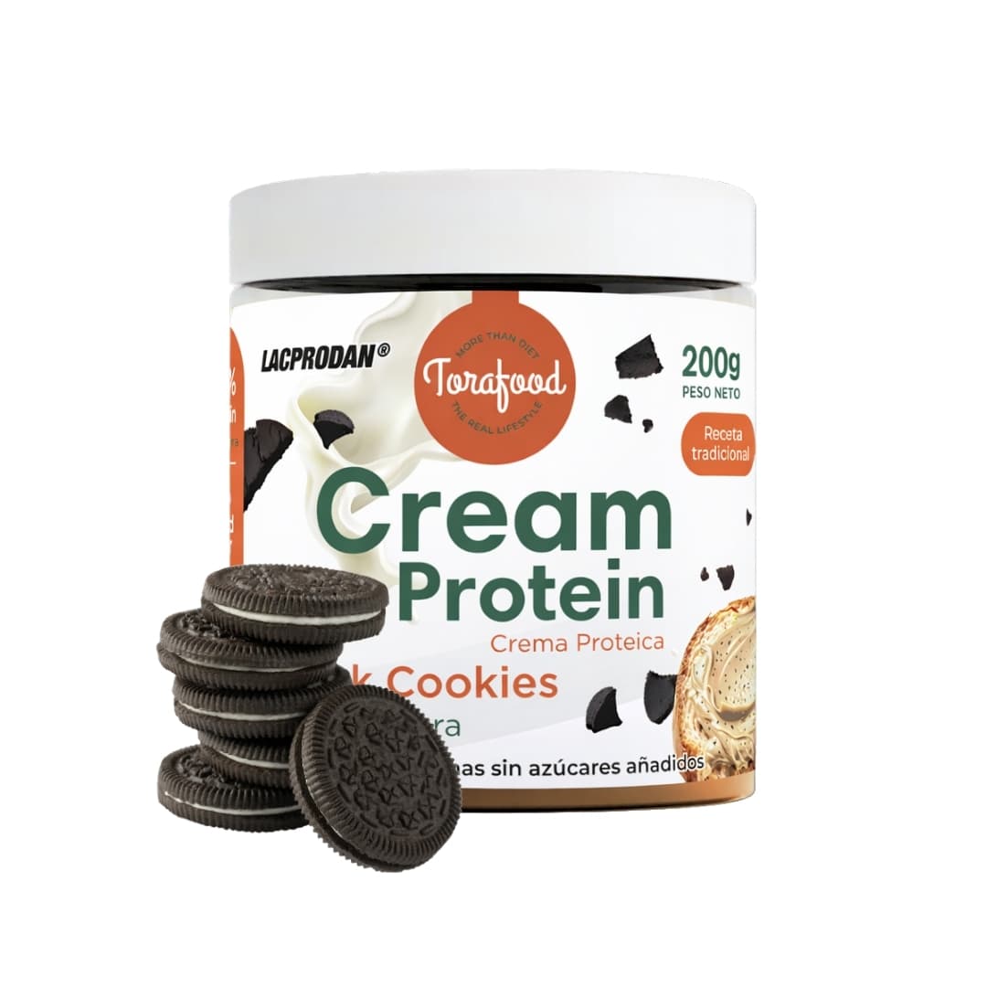 Crema Proteica Black Cookies Chips 200G