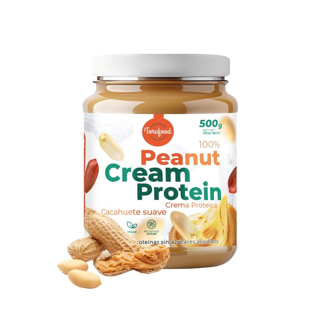 Crema de Cacahuete Proteica 500G