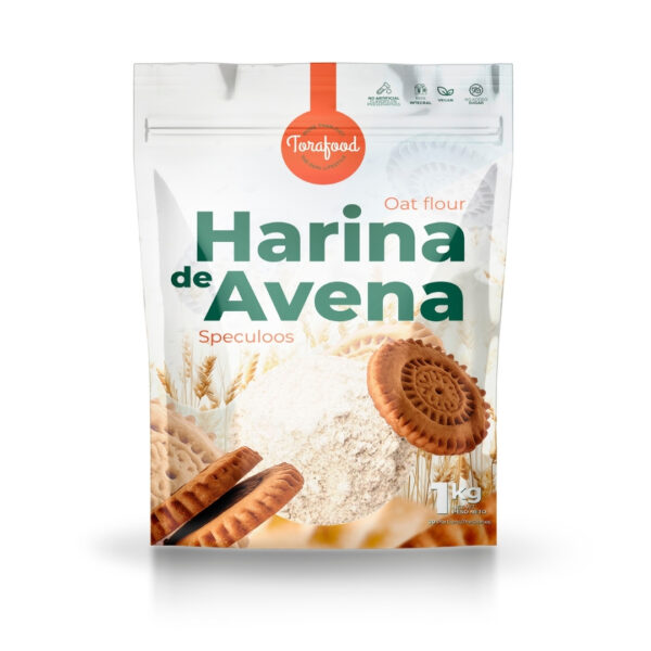 Harina de Avena Sabor Speculoos 1KG - Imagen 2