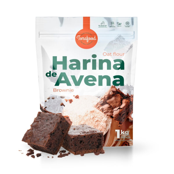 Harina de Avena Sabor Brownie 1KG