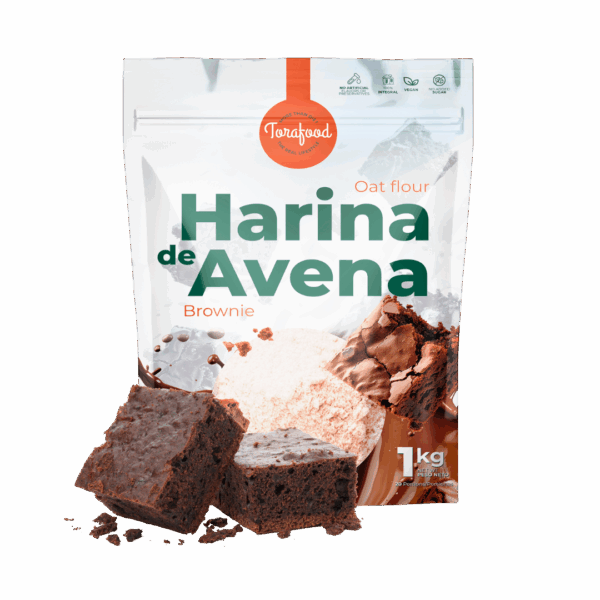 Harina de Avena Sabor Brownie 1KG