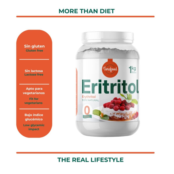 Eritritol Edulcorante Natural 1KG - Imagen 3
