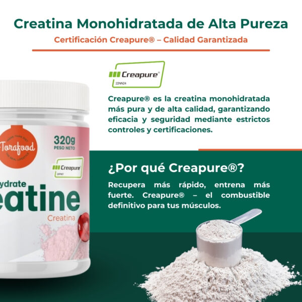 Creatina Creapure Monohidratada Lollipop 320g - Imagen 3