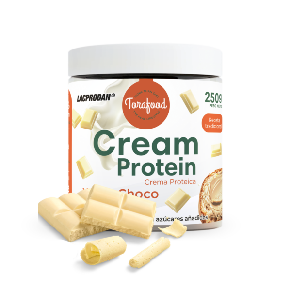 Crema Proteica Chocolate Blanco 200G