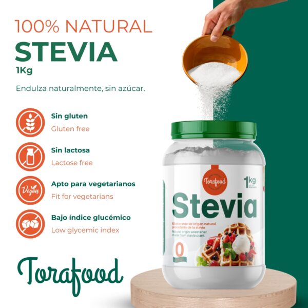 Stevia Edulcorante Natural 1KG - Imagen 3