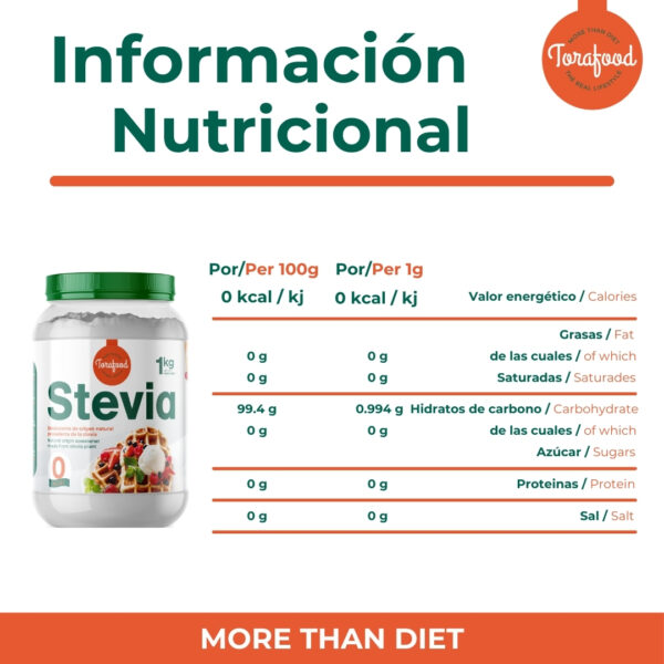 Stevia Edulcorante Natural 1KG - Imagen 5