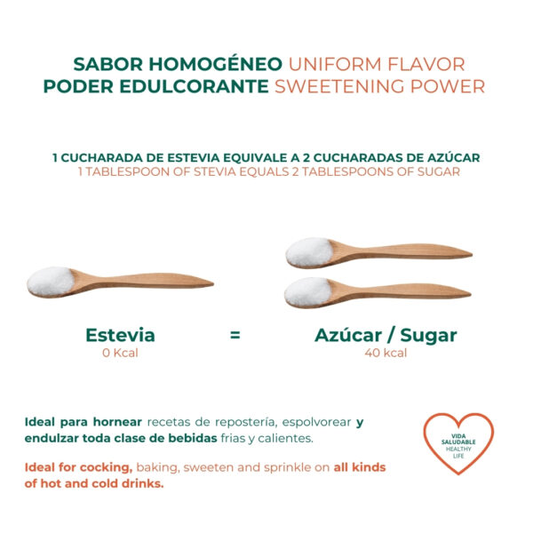 Stevia Edulcorante Natural 1KG - Imagen 6