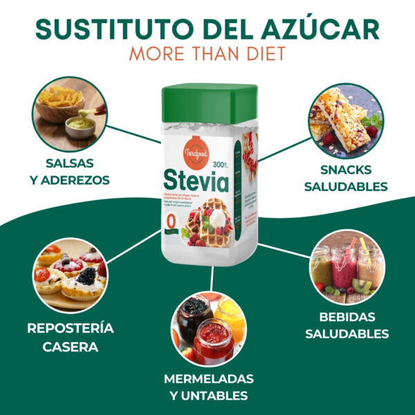 Stevia Edulcorante Natural 300G - Imagen 4