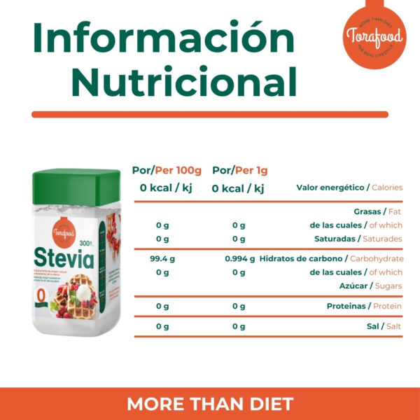 Stevia Edulcorante Natural 300G - Imagen 5