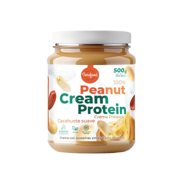 Crema de Cacahuete Proteica 500G - Imagen 2