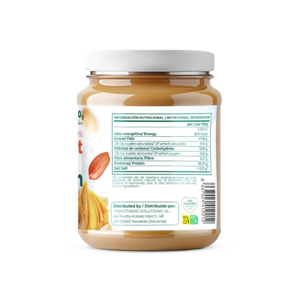Crema de Cacahuete Proteica 500G - Imagen 3
