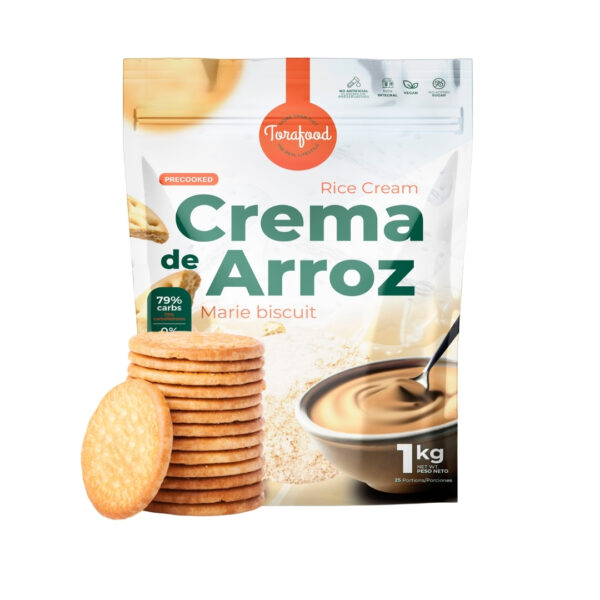 Crema de Arroz Sabor Galleta Maria 1KG