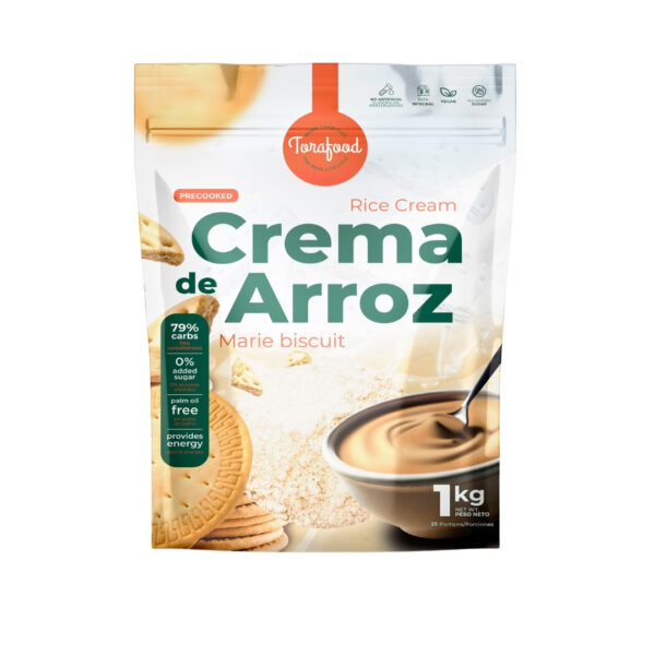 Crema de Arroz Sabor Galleta Maria 1KG - Imagen 2