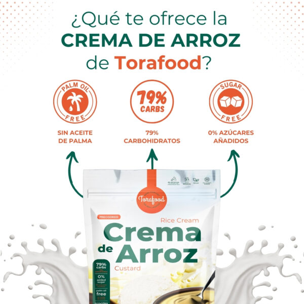 Crema de Arroz Sabor Natillas 1KG - Imagen 4