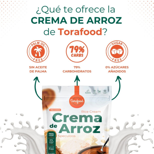 Crema de Arroz Sabor Speculoos 1KG - Imagen 5