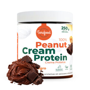 Crema de Cacahuete Sabor Chocolate Negro 250G