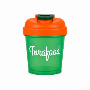 Batidora Mini 300ml Verde y Naranja